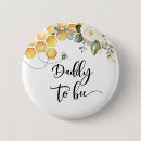 Search for daddy to be badges Floral