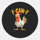 Search for funny pun stickers Chicken