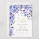 Search for periwinkle bridal shower invitations Sophisticated