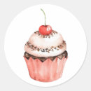 Search for cherry cupcake stickers Party