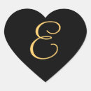 Search for letter e monogram stickers Script