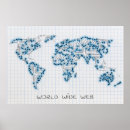 Search for map of the internet posters Technology