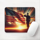 Search for saluting mouse mats Flag