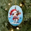 Search for dairy christmas tree decorations Cow