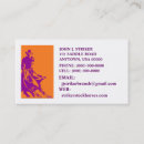 Search for rodeo cowboy business cards Western