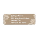 Search for white lace return address labels Floral