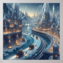 Search for ice crystals posters Fantasy