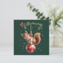 Search for squirrel christmas cards Winter