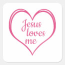 Search for god loves me stickers Bible