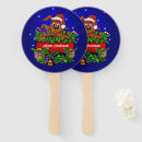 Search for christmas hand fans Cute