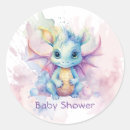 Search for girl dragon stickers Dragon baby shower