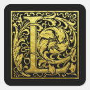 Search for fancy initial stickers Calligraphy