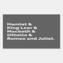Search for will shakespeare stickers Hamlet