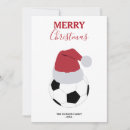 Search for soccer balls christmas cards Xmas
