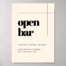 Search for open bar signs Drinks are on us
