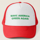 Search for environment baseball caps Green