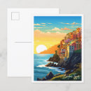 Search for cinque terre postcards Italy