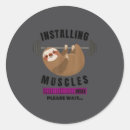 Search for sloth stickers Fitness
