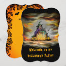 Search for happy witch invitations Pumpkin