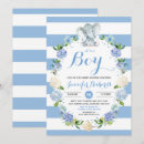 Search for elephant baby boy shower invitations Little peanut