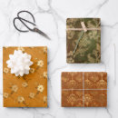 Search for gold floral wrapping paper Rustic
