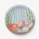 Search for seashell plates Tropical