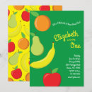 Search for fruit party invitations Apple