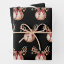 Search for christmas baseball wrapping paper Festive