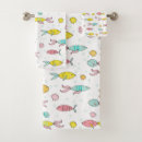 Search for fish bath towels Tropical