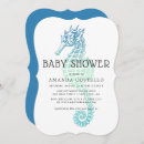 Search for seahorse baby shower invitations Chic