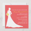 Search for silhouette bridal shower invitations Bride