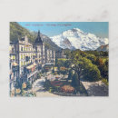 Search for vintage swiss postcards Mountains