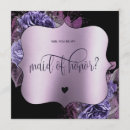 Search for gothic bridal party proposal cards Maid of honour