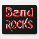 Search for rock band mouse mats Music