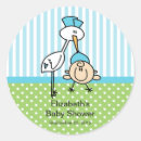 Search for baby boy stork stickers Cute