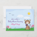 Search for cartoon baby shower invitations Kitty