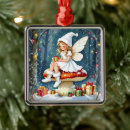 Search for fairy christmas tree decorations Whimsical