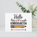 Search for kindergarten thank you cards First day of school