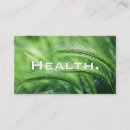 Search for field business cards Nutrition