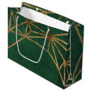 Search for green gold gift bags Geometric