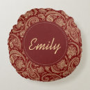 Search for crimson red cushions Vintage