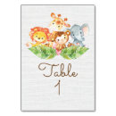 Search for safari table cards Shower
