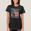 Search for back up terry tshirts America