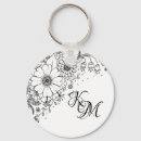 Search for flower doodle key rings Floral