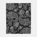 Search for vintage paisley blankets Black