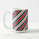 Search for candy cane striped mugs Xmas