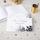 Search for winter wonderland guest books Snowflake