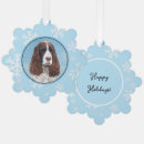 Search for liver christmas tree decorations English springer spaniel