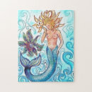 Search for pearls puzzles Mermaids