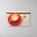 Search for cup coffee canvas prints Red